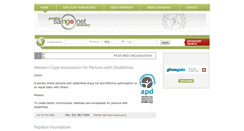Desktop Screenshot of prodder.org.za